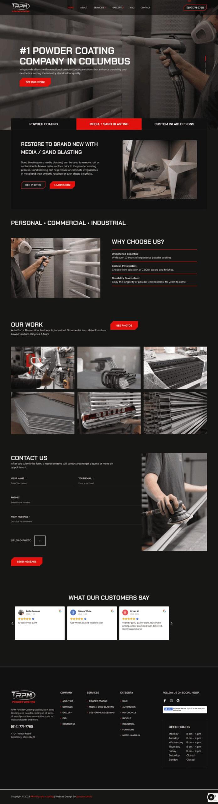 RPM Powder Coating